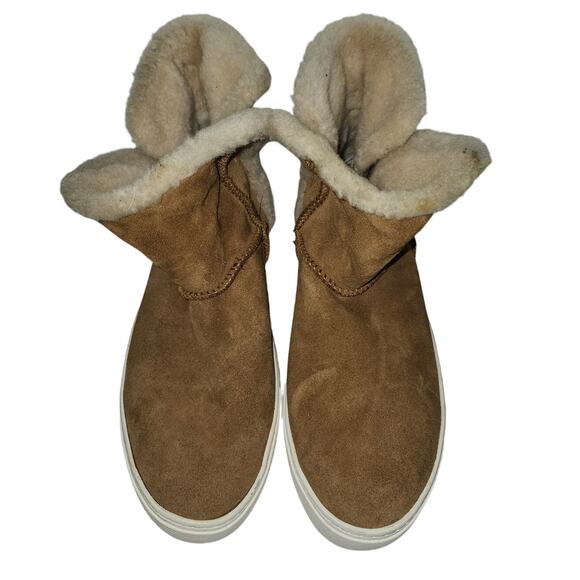 UGG Aika in Chestnut Women's Boots Size 7.5 Brown/White 1104069 - Picture 3 of 8